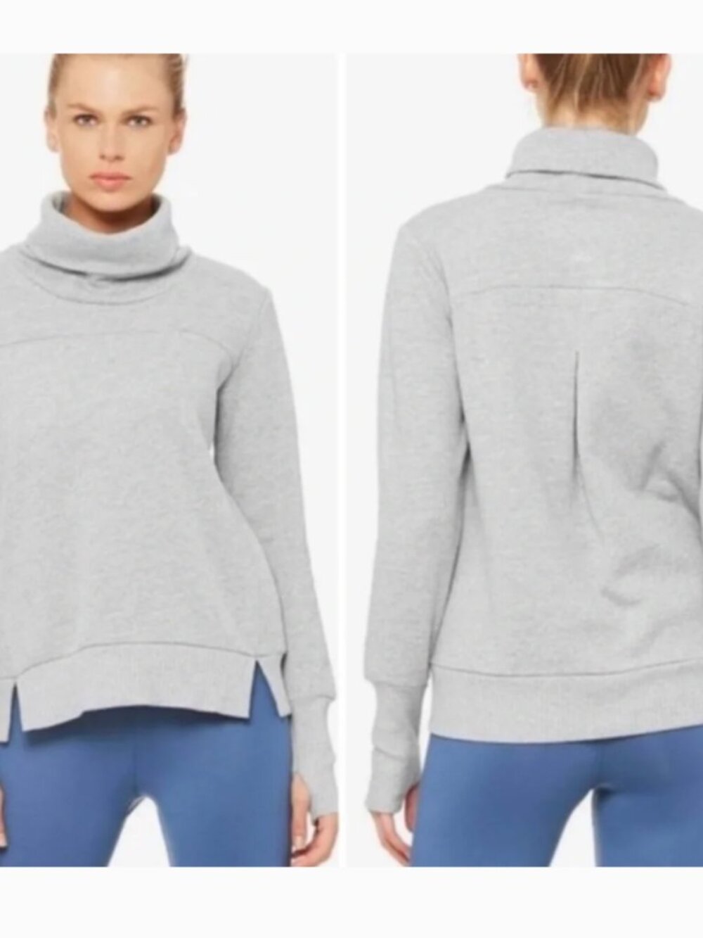 Alo Yoga Haze Funnel Neck Sweatshirt XS